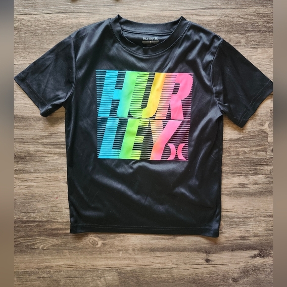 Hurley Black Logo Boy's 7/8 Shirt Bundle - Picture 3 of 4